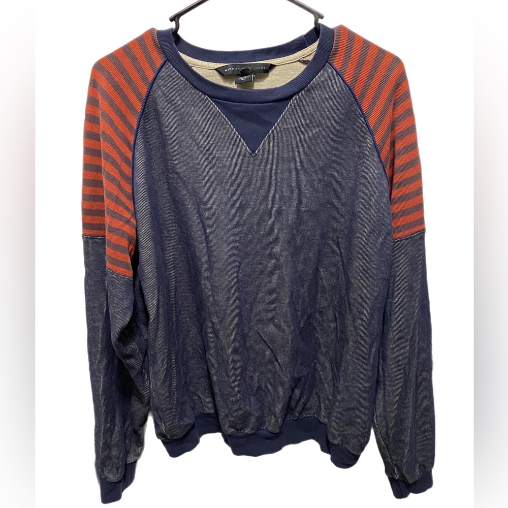 Marc by Marc Jacobs Ink Blue Multi Sweatshirt